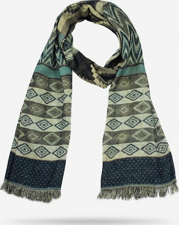 Sunsa Wrap 'Sunsa' in Blue: front