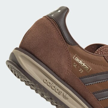 ADIDAS ORIGINALS Низкие кроссовки 'SL 72' в Коричневый