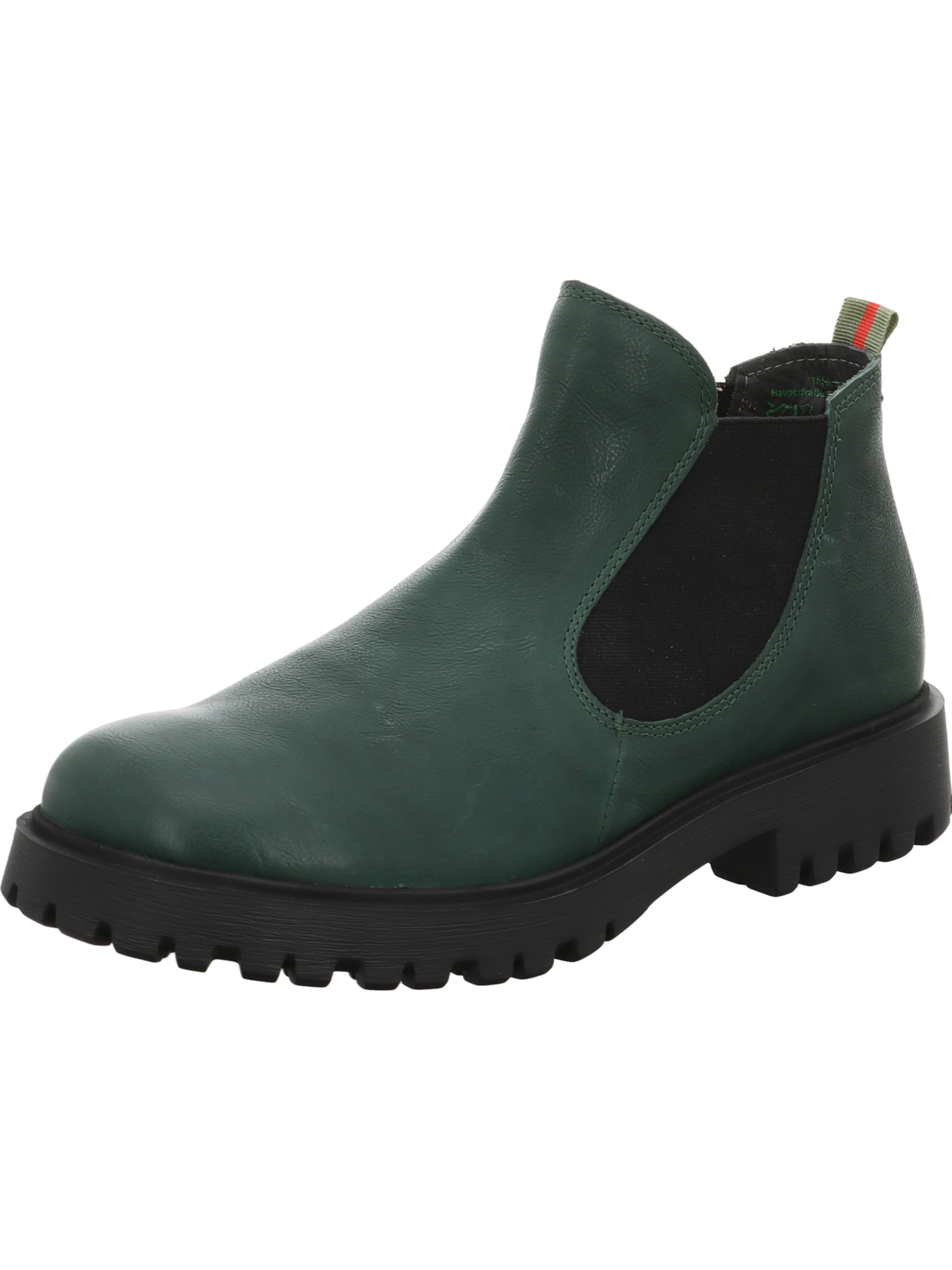 THINK! Chelsea Boots 'Trento' in Grün: Vorderseite
