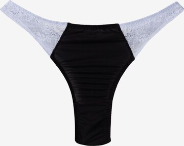 Bershka Thong in Black: front