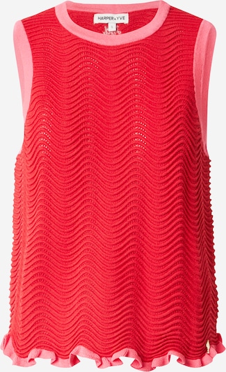 Harper & Yve Top 'Donna' u svijetloroza / crvena, Pregled proizvoda
