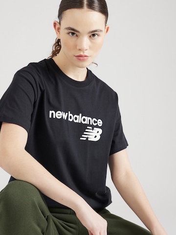 new balance T-Shirt in Schwarz