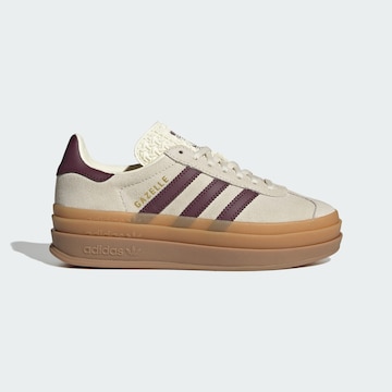 Baskets 'Gazelle Bold' ADIDAS ORIGINALS en beige