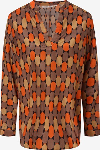 ETERNA Blouse in Oranje: voorkant