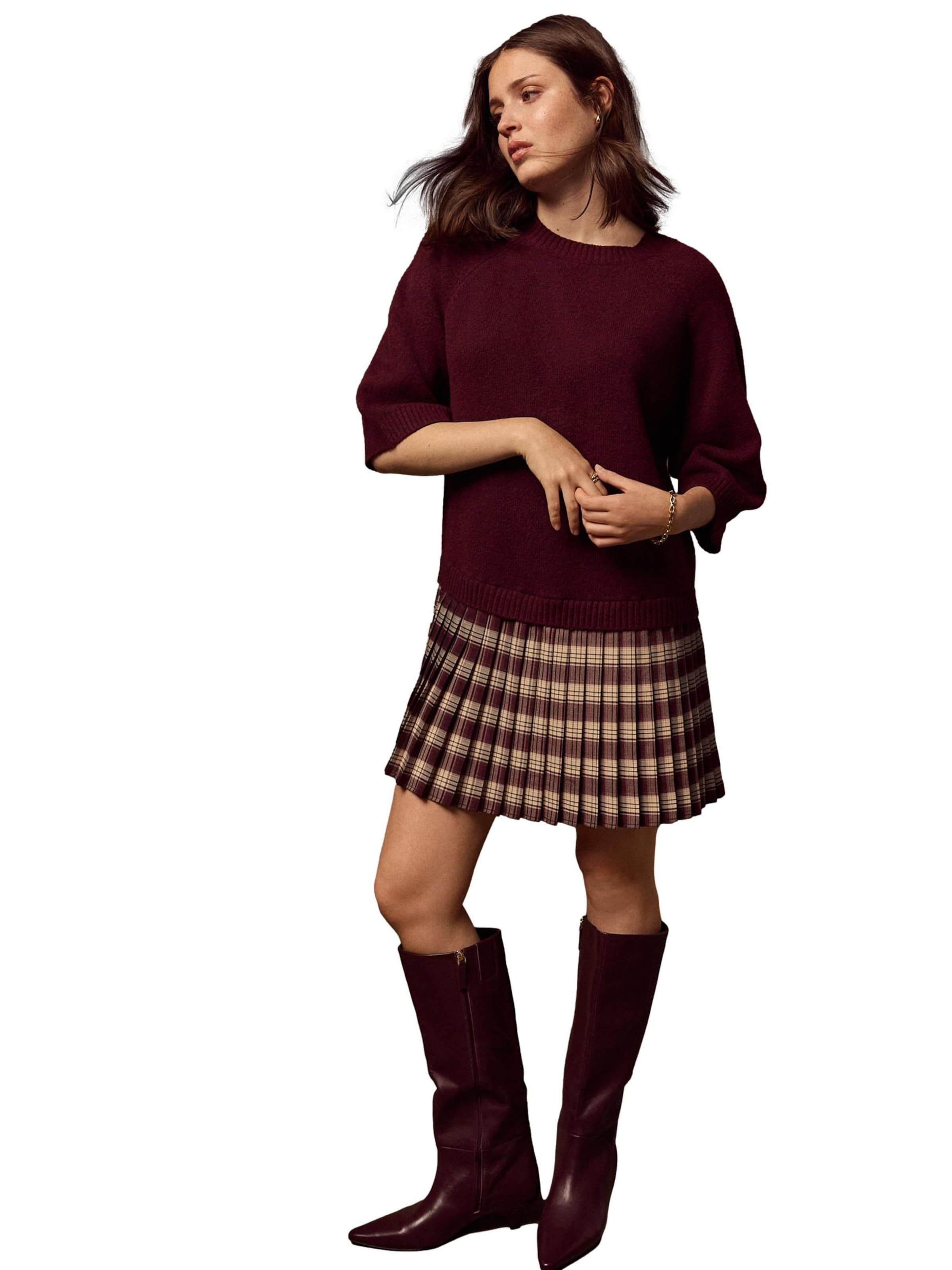 Next Knit dress in Red