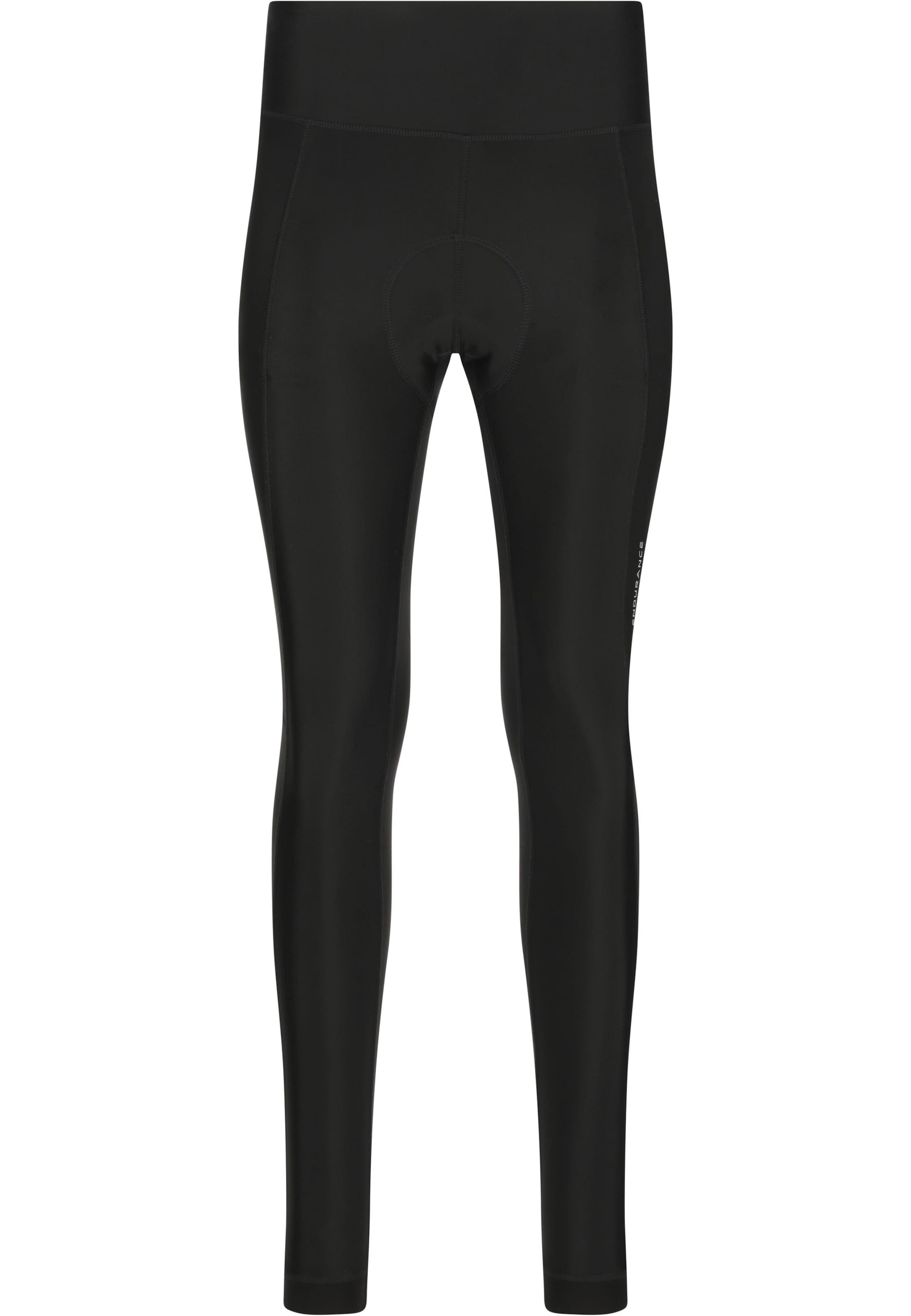 ENDURANCE Skinny Fahrradtights 'Jayne V2' in Schwarz: Vorderseite