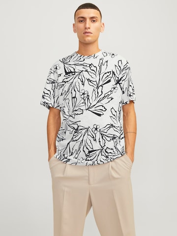 JACK & JONES Bluser & t-shirts 'Lafayette' i hvid: forside