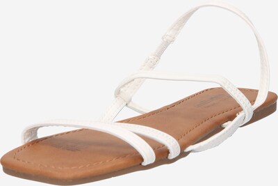 Sandale CALL IT SPRING pe alb, Vizualizare produs