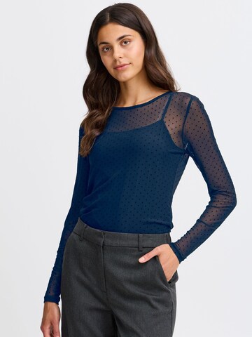 Fransa - Camiseta 'Fxdeta' en azul: frente