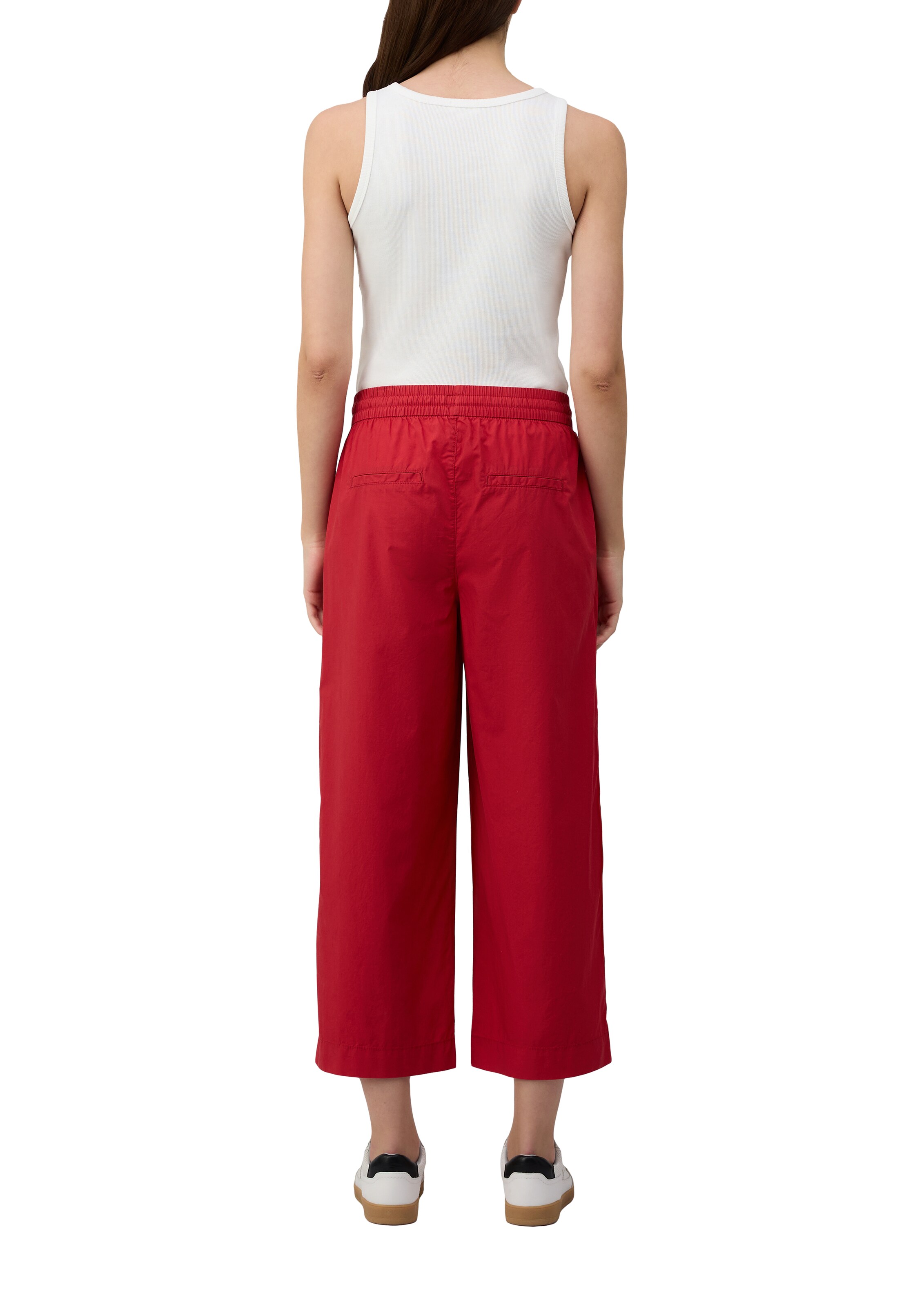 s.Oliver Wide Leg Hose in Rot
