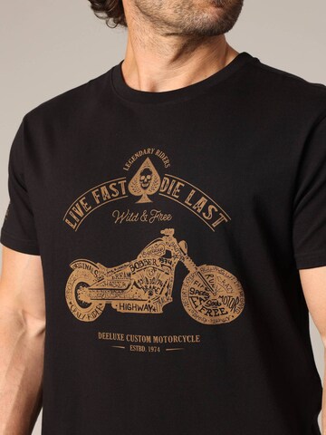 T-Shirt 'Park' Deeluxe en noir