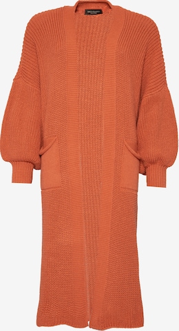 SASSYCLASSY Oversized Cardigan in Orange: front