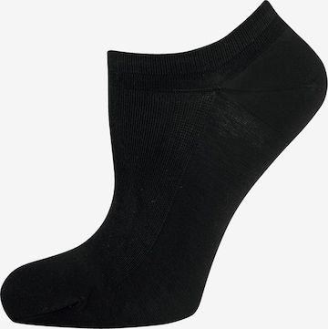 Nur Die Ankle Socks in Black: front