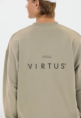 Virtus Sweatshirt 'Dela' in Brown