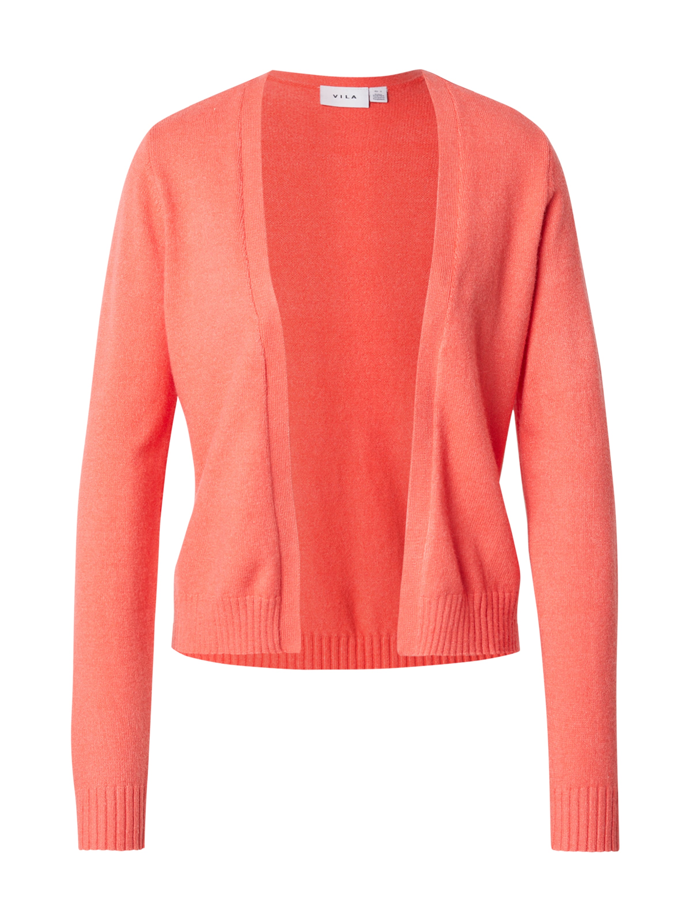 Cardigan 'VIRil' VILA en orange : devant