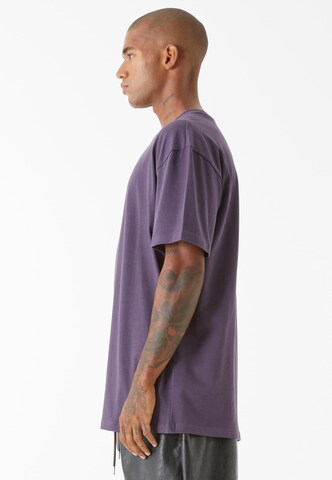 T-Shirt 'Flower' 9N1M SENSE en violet