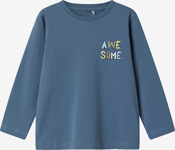 NAME IT Shirt 'NMMVUX' in Blau: Vorderseite
