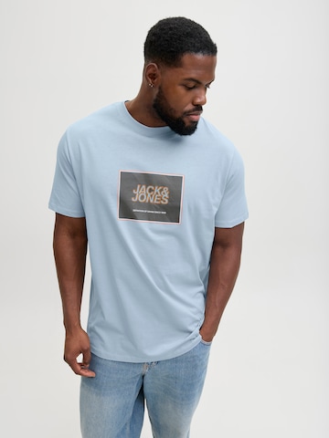 Jack & Jones PlusMajica 'JJRAIN' - plava boja