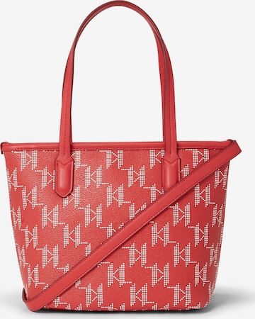 Karl Lagerfeld - Bolso de mano en rojo