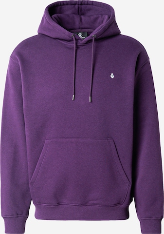 Sweat-shirt Volcom en violet : devant