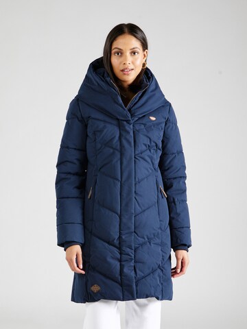 Ragwear Wintermantel 'NATALKA' in Blauw: voorkant