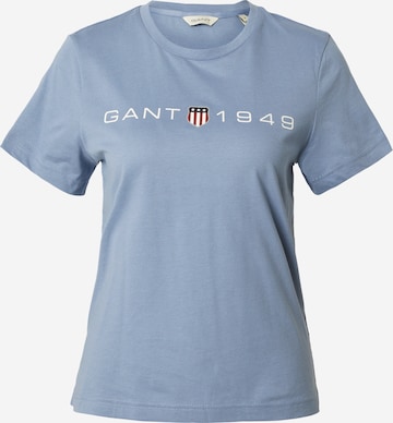 T-shirt GANT en bleu : devant