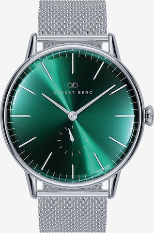 August Berg Analog Watch in Green: front