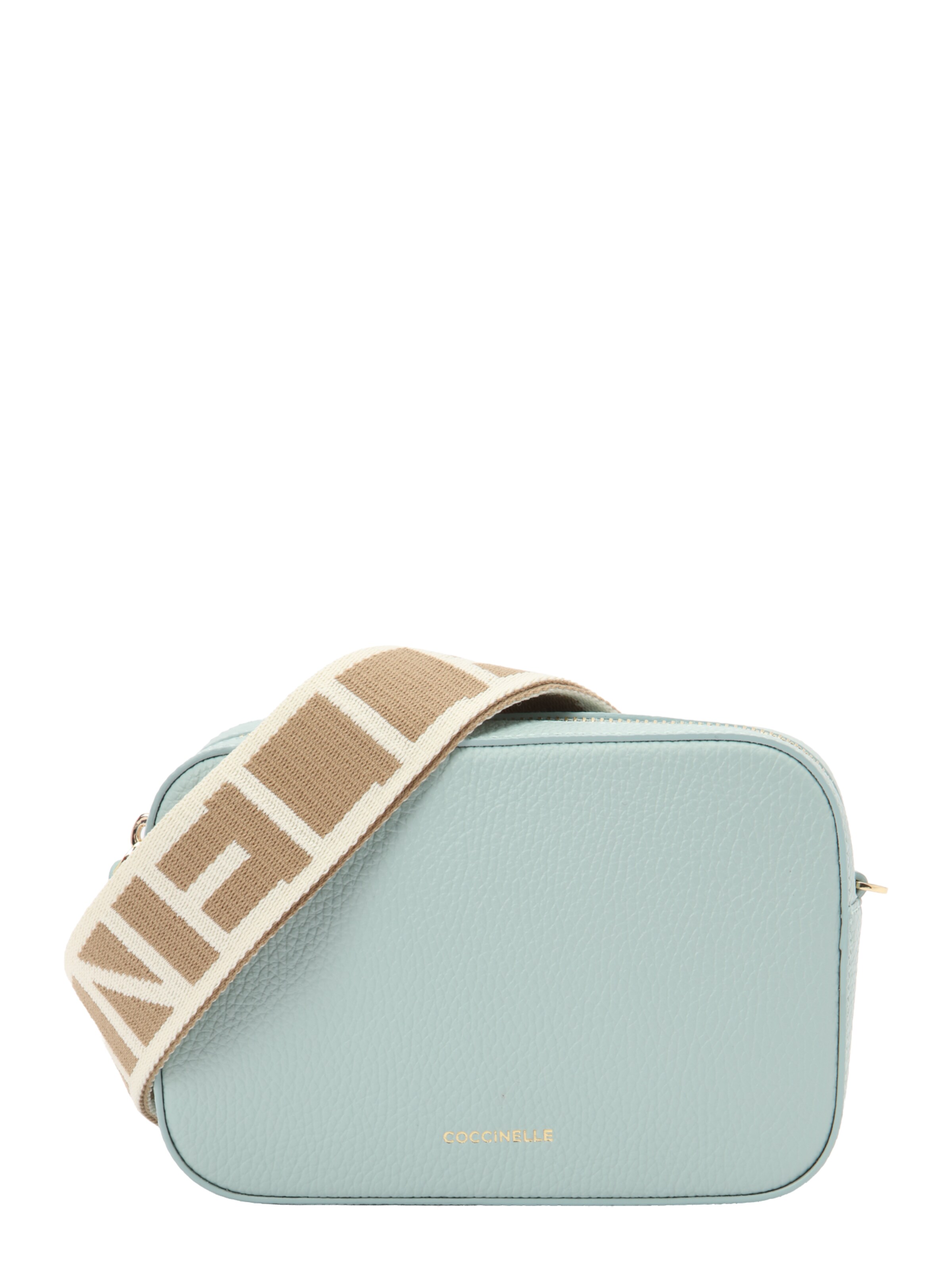 Coccinelle - Bolso de hombro 'TEBE' en azul: frente