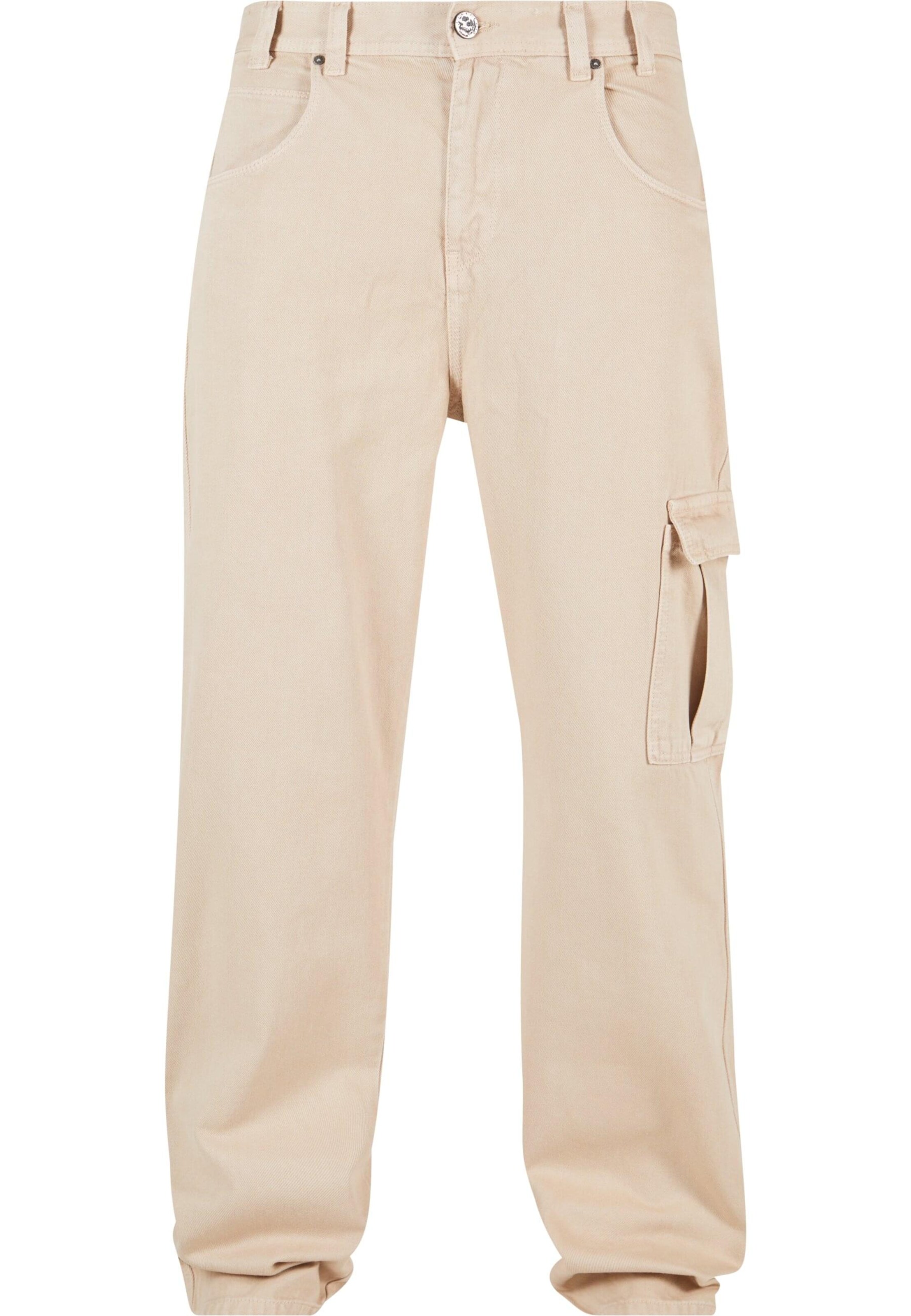 regular Jeans cargo di Dangerous DNGRS in beige: frontale