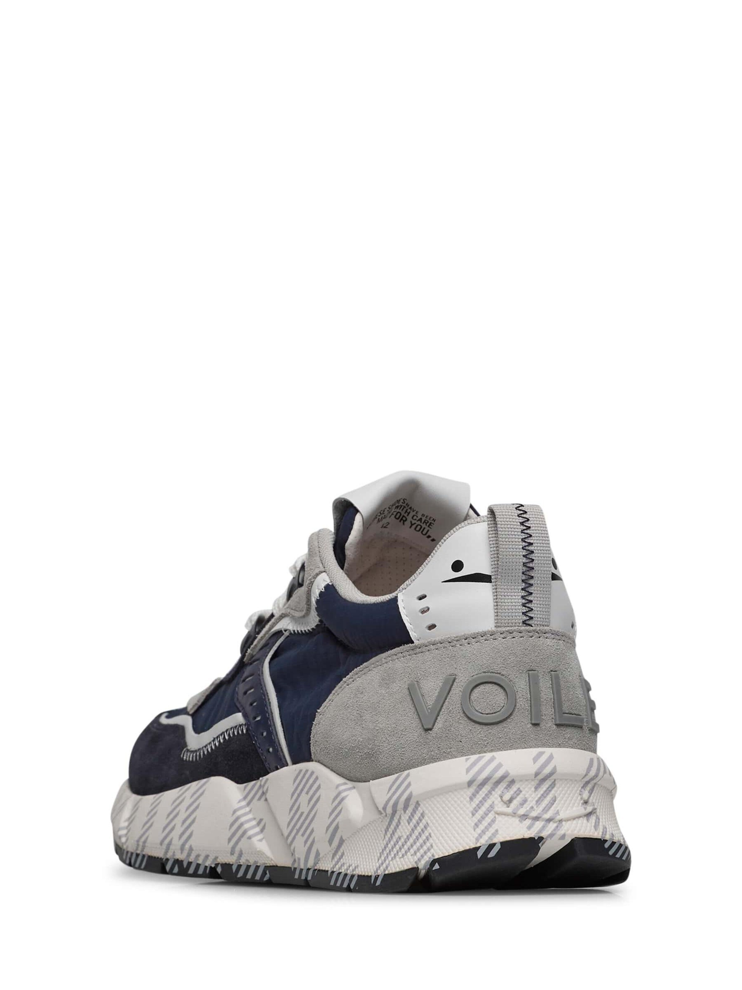 Voile blanche Platform trainers 'CLUB01.' in Blue