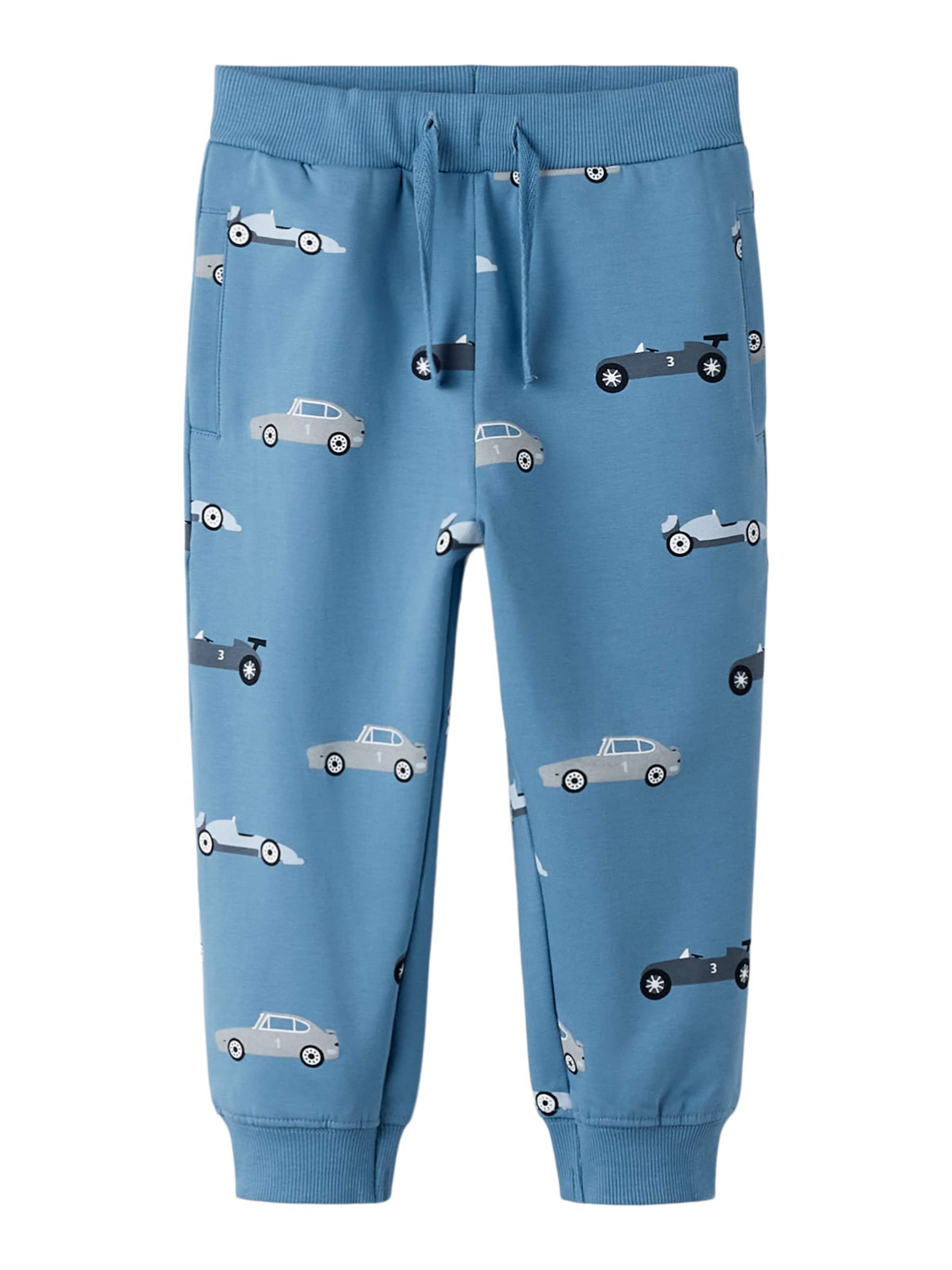 Effilé Pantalon NAME IT en bleu : devant