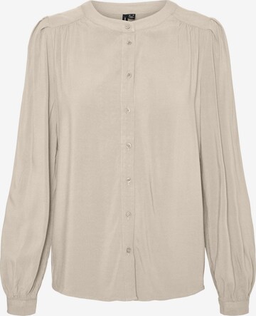VERO MODA Blouse 'Nads' in Grey: front
