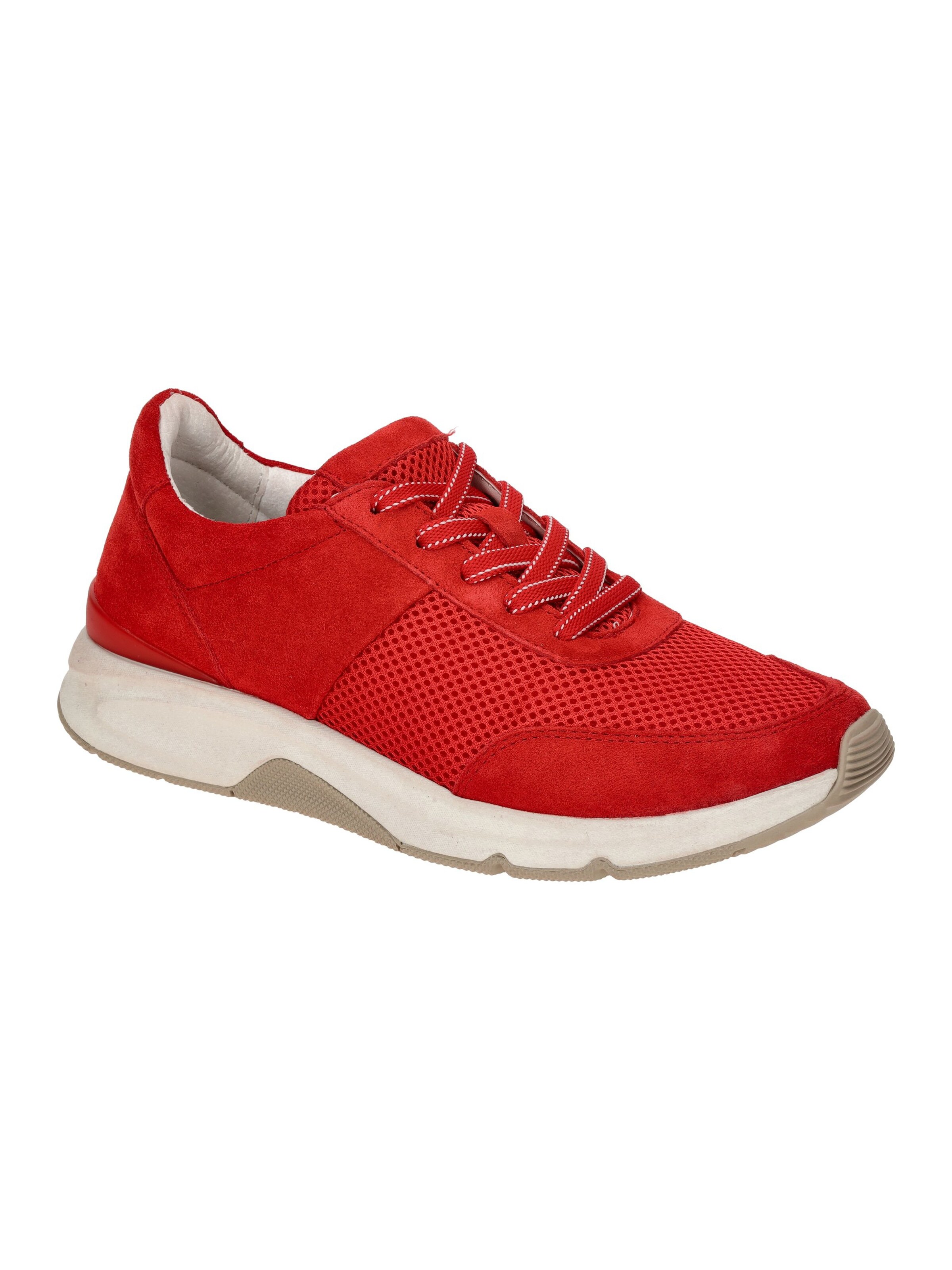 GABOR Lace-Up Shoes in Red: front