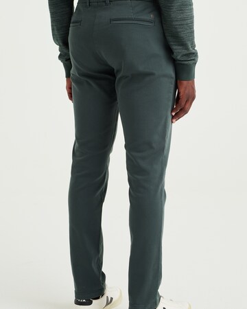 Slimfit Pantaloni chino di WE Fashion in verde