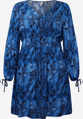 Robe 'SNICKA' ONLY Carmakoma en bleu : devant