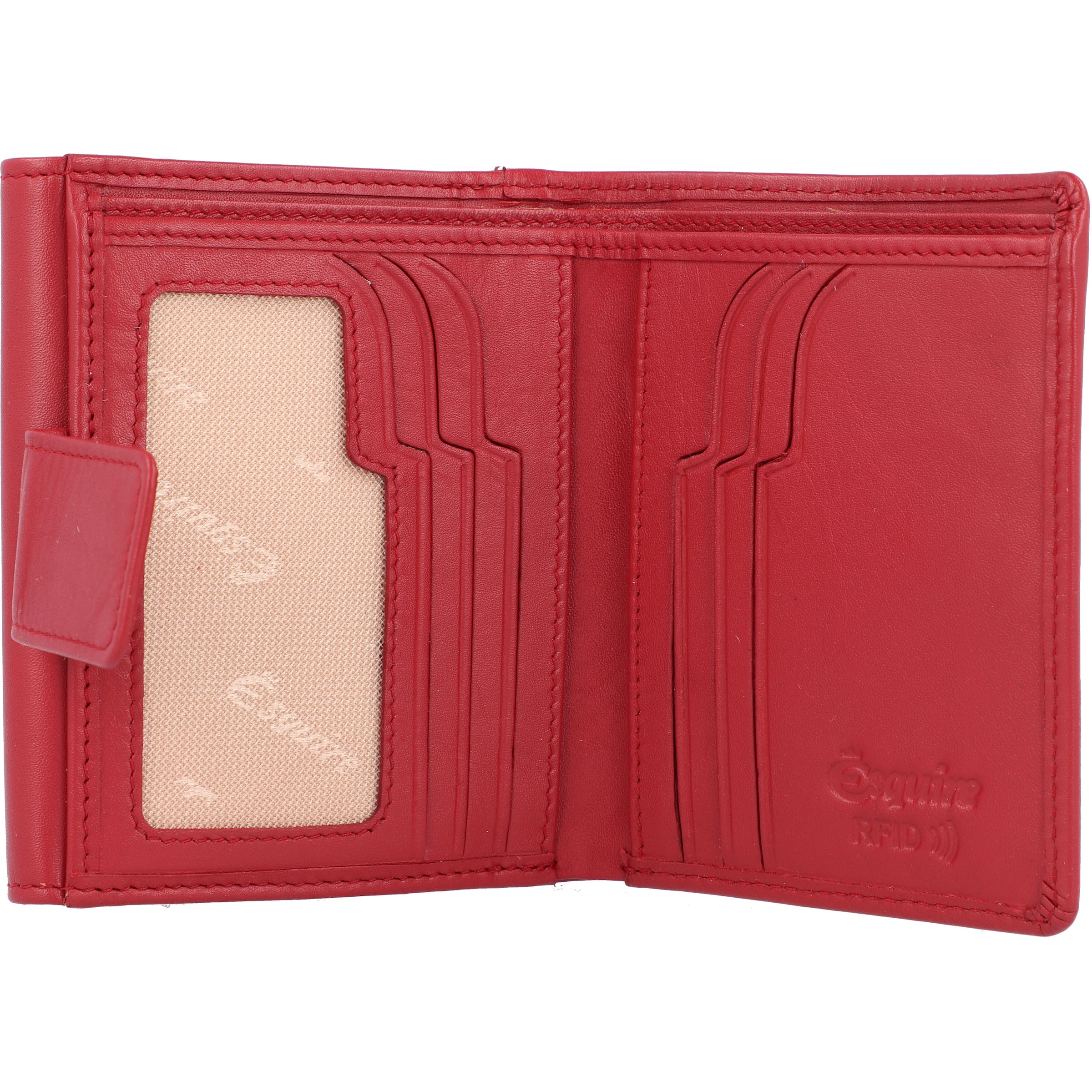 Portamonete di Esquire in rosso