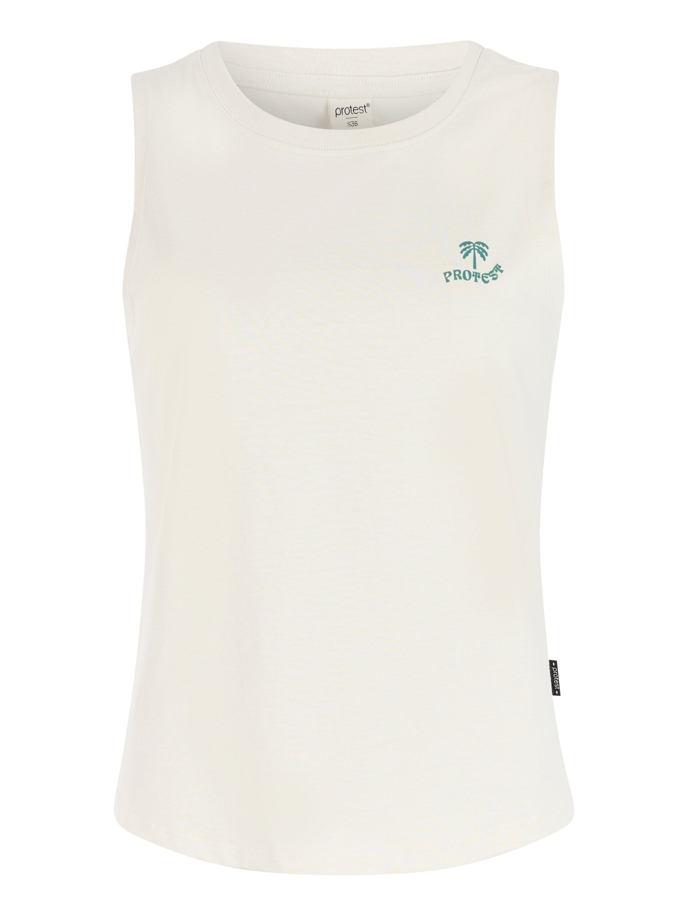 PROTEST Top 'PRTReturn' in White: front