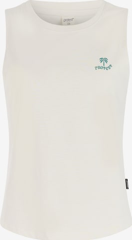 PROTEST Top 'PRTReturn' in White: front
