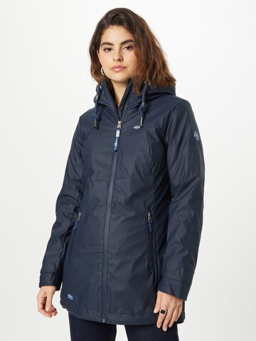 Ragwear Between-Season Jacket 'ZUZKA' in Blue: front