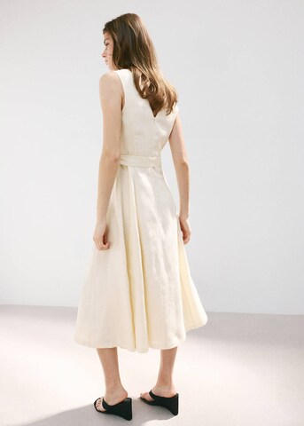 MANGO Kleid in Beige