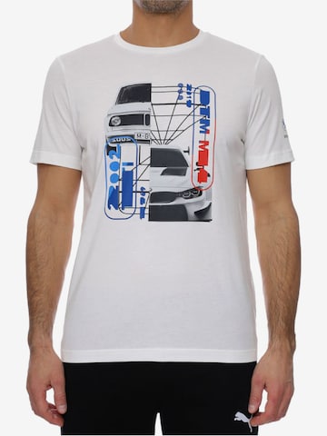 T-Shirt PUMA en blanc : devant