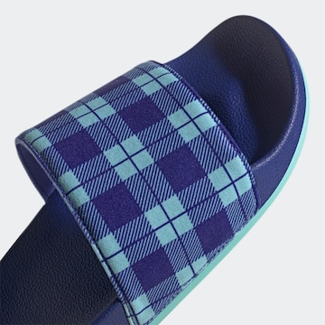 ADIDAS ORIGINALSNatikače s potpeticom 'Adilette' - plava boja