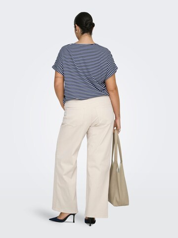 Wide Leg Jean 'CARJuicy' ONLY Carmakoma en beige