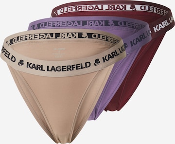Karl LagerfeldSlip - bež boja: prednji dio
