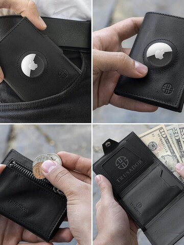 Trusador Wallet 'Verona AirTag' in Black