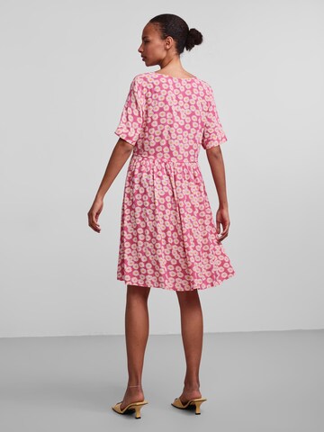 PIECES Dress 'NYA' in Pink