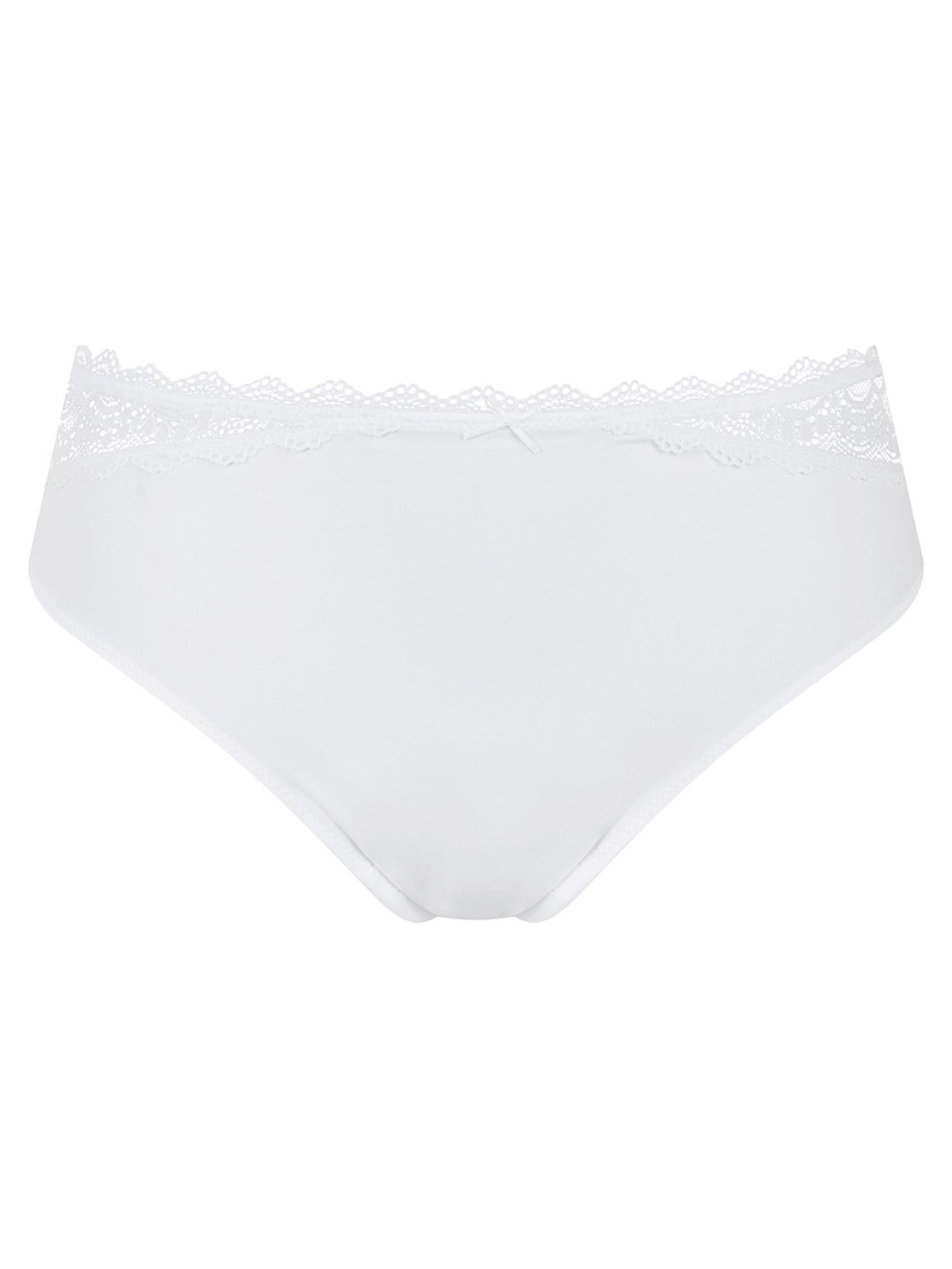 Mey Boyshorts 'Amorous' in White: front