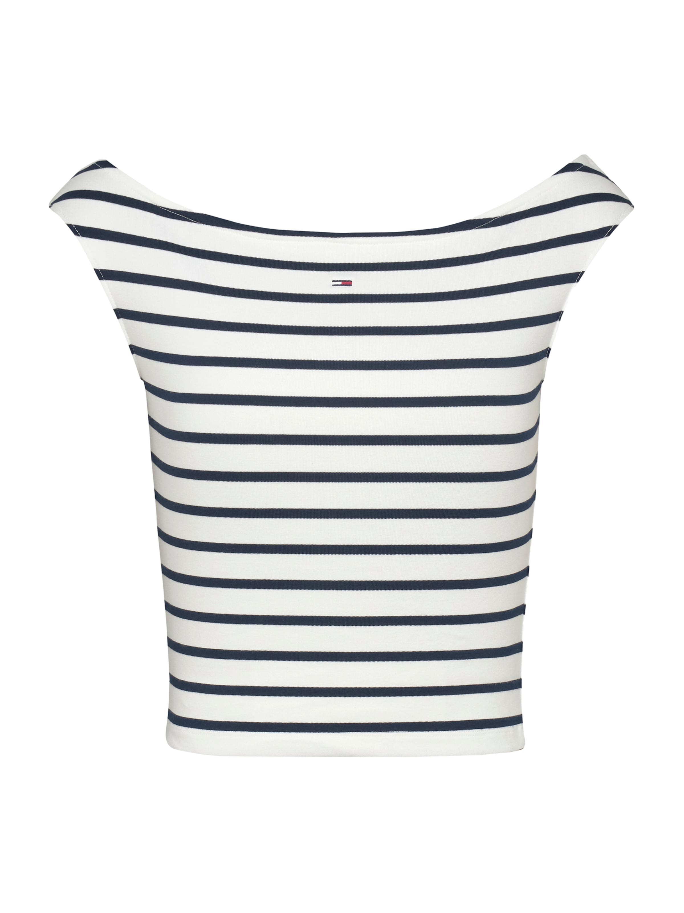 Tommy Jeans Top - Biela: predná strana