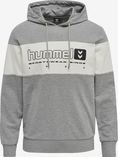 Hummel Sweat de sport 'MUSA' en gris chiné / noir / blanc, Vue avec produit