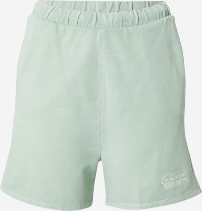 GUESS Športové nohavice 'DIANE' - pastelovo zelená / biela, Produkt